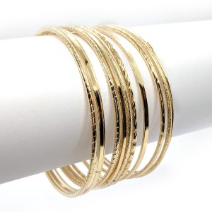 gold bracelets ( 11 pieces ) (Copy) - Image 1