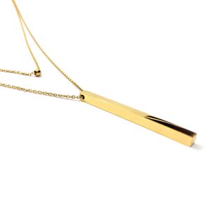 Stainless Steel double layer necklace - Image 2