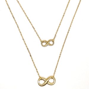 stainless steel infinite 2layer silver - Image 1