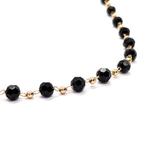 black rosary choker - Image 2