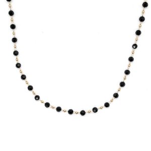 black rosary choker - Image 1