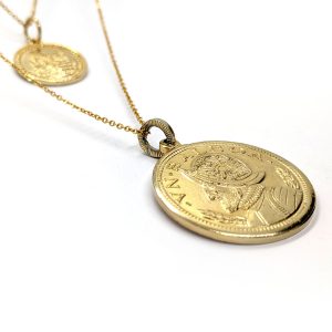 2 layer coin necklaces - Image 2