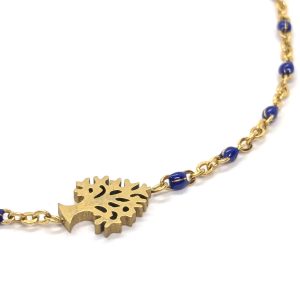 Stainless steel tree bracelet - Image 2