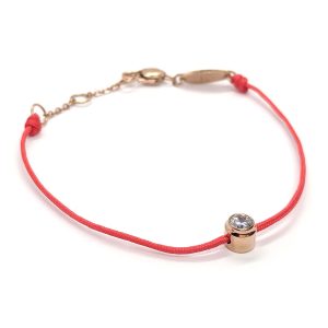 red robe cubic zircon bracelet - Image 1