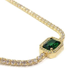 Stunning cubic zircon necklace - Image 2