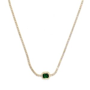 Stunning cubic zircon necklace - Image 1