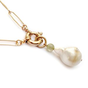 Baroque pearl long necklace - Image 2