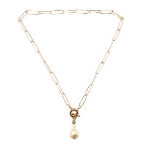 Baroque pearl long necklace - Image 1