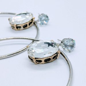 NIO Glitz hoops earrings - Image 2