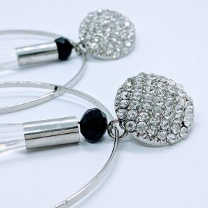NIO GLAM HOOP EARRINGS - Image 2