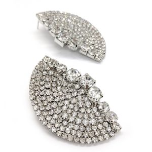 Crystal statement earrings - Image 1