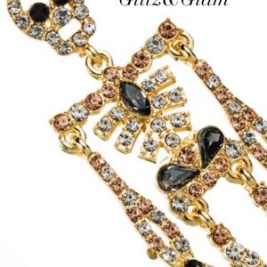 Gold Skull earrings - Image 2